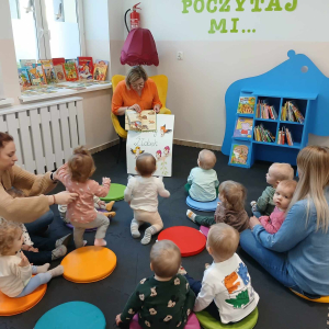 Tydzień z książką w Żłobku Miejskim w Sokółce