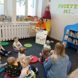 Tydzień z książką w Żłobku Miejskim w Sokółce