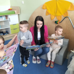 Tydzień z książką w Żłobku Miejskim w Sokółce
