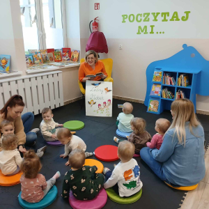 Tydzień z książką w Żłobku Miejskim w Sokółce
