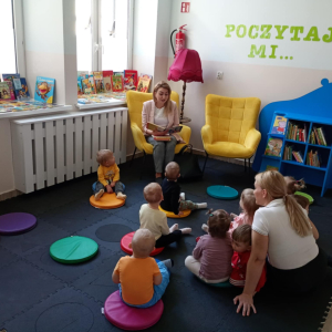 Tydzień z książką w Żłobku Miejskim w Sokółce