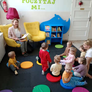 Tydzień z książką w Żłobku Miejskim w Sokółce