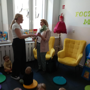 Tydzień z książką w Żłobku Miejskim w Sokółce