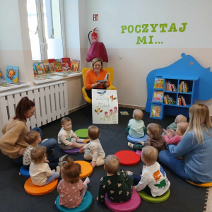 Tydzień z książką w Żłobku Miejskim w Sokółce