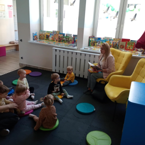 Tydzień z książką w Żłobku Miejskim w Sokółce