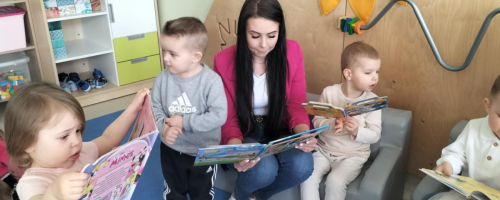 Tydzień z książką w Żłobku Miejskim w Sokółce