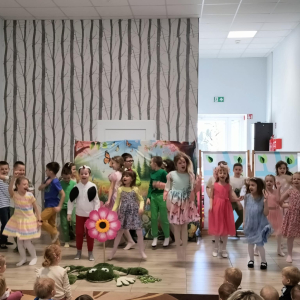 „Wiosenne przedstawienie” w naszym żłobku