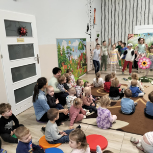 „Wiosenne przedstawienie” w naszym żłobku