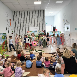 „Wiosenne przedstawienie” w naszym żłobku