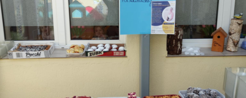 Kiermasz charytatywny w naszym żłobku