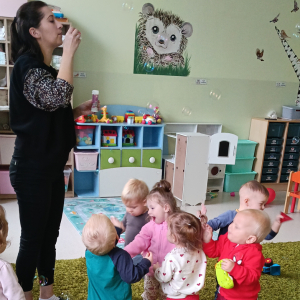 Lubimy bańki mydlane.