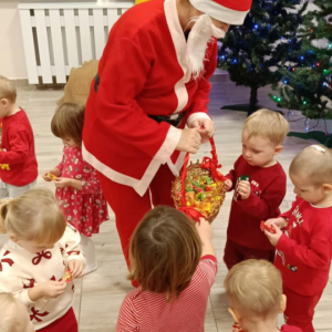 Mikołajki w naszym żłobku