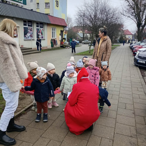 spacer i spotkanie Mikołaja