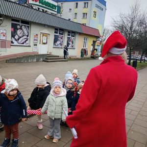 spacer i spotkanie Mikołaja