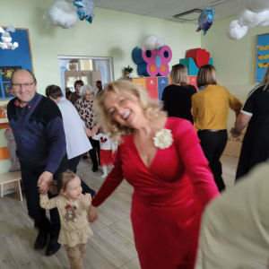 Dzień Babci i Dziadka w grupie Liski i Zajączki