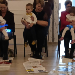 Dzień Babci i Dziadka w grupie Sówki