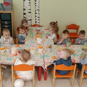 Słodki poczęstunek na zabawie karnawałowej