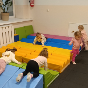 Zabawa ruchowa na kształtkach