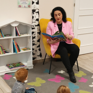 Maluszek w Krainie Książek - Projekt Czytelniczy w naszym żłobku