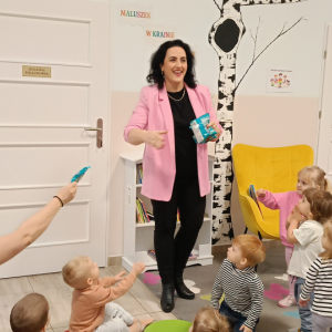 Maluszek w Krainie Książek - Projekt Czytelniczy w naszym żłobku