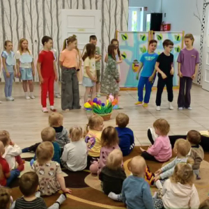 „Wiosenne przedstawienie” w naszym żłobku