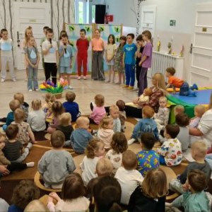 „Wiosenne przedstawienie” w naszym żłobku