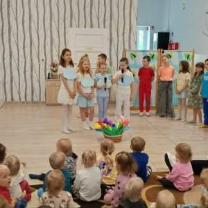 „Wiosenne przedstawienie” w naszym żłobku