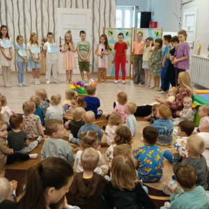 „Wiosenne przedstawienie” w naszym żłobku