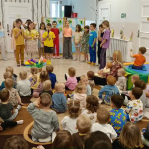 „Wiosenne przedstawienie” w naszym żłobku