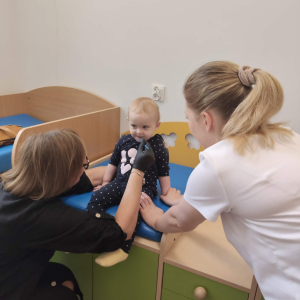 Przegląd ząbków w naszym żłobku